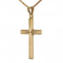 Guldhalsband med kors äkta guld 18 karat 5-10-0097K 8,00 kr Hem